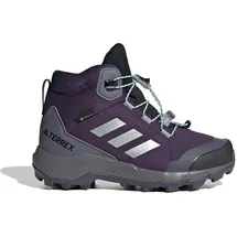 adidas Terrex Mid GTX Kinder Aurora Plum/Silver Metallic/Semi Flash Aqua 36