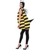EraSpooky Biene Kostüm Halloween Bienchen Bienenkostüm für Erwachsene Unisex