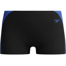 Speedo HyperBoom Splice Aquashort Schwarz/Cobalt Pop 128