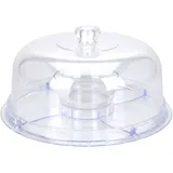 Excellent Houseware 6-in-1 Servierplatte | transparent
