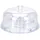 Excellent Houseware 6-in-1 Servierplatte | transparent