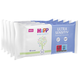 HiPP Babysanft Feuchttücher Ultra sensitiv 5x48 St.