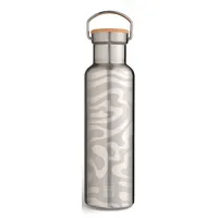 GOT BAG BOTTLE Swirl Silber 0,6 l