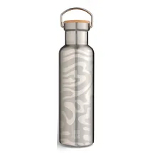 GOT BAG BOTTLE Swirl Silber 0,6 l