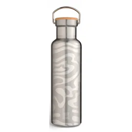 GOT BAG BOTTLE Swirl Silber 0,6 l