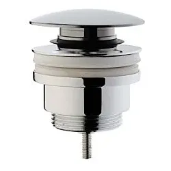 Vitra Push-Open-Ventil A45149 Chrom, Metall