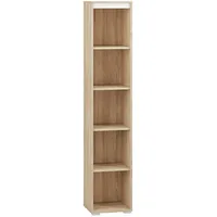 Feldmann-Wohnen Regal, Braun, Holz, 4 Fächer, Rechteckig, 40x200x34 cm,