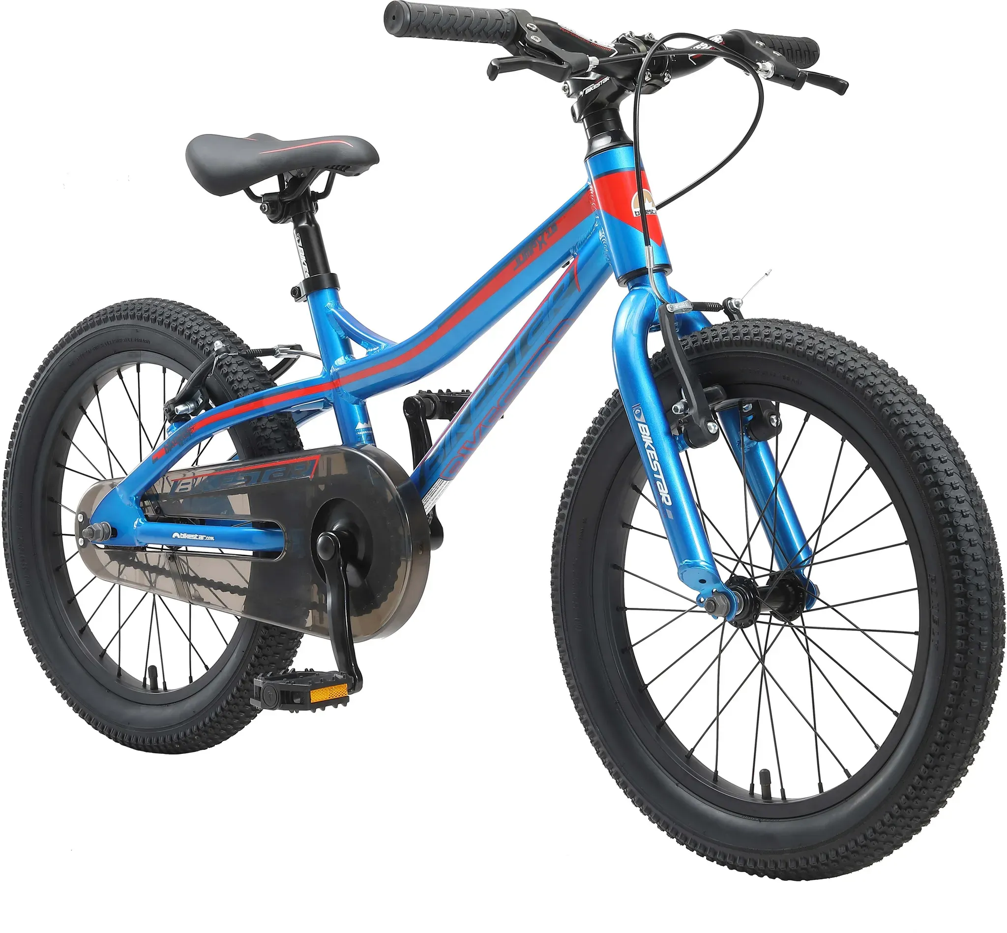 Kinderfahrrad BIKESTAR "Mountain" Gr. 27, blau, Fahrräder, Kinder, 27cm, 18 Zoll (45,72cm)