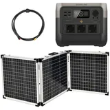 ECOFLOW River 2 0% MwSt §12 III UstG Pro 768Wh Portable Powerstation mit 150W So...