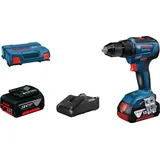 Bosch GSR 18V-55 Professional inkl. 2 x 5 Ah + L-Boxx 06019H520A