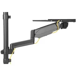 Digitus Flexibler Steh-/Sitz-Arbeitsplatz zur Wandmontage - Single Monitor, 53x94 cm