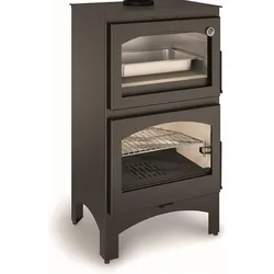 MAESTRO FERRETERO TJ - Holzofen mit Backofen Modell DARRO Leistung 7,2 kW