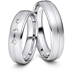 Trauringe Bˆblingen 585er Weiflgold - 7676
