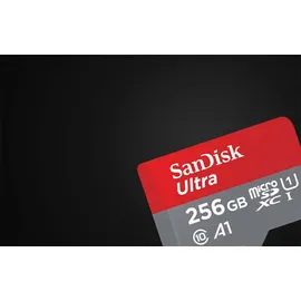 SanDisk Ultra microSD + SD-Adapter UHS-I U1 A1 120MB/s 256 GB