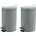 Edelstahl 2er Set