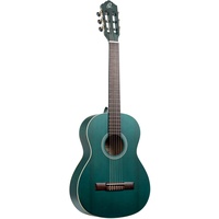 Ortega Guitars blaue Konzertgitarre 3/4-Größe - Student Series - Catalpakorpus mit Fichtendecke (RST5M-3/4OC)
