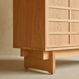 Tikamoon Waschtischunterschrank Miu 115 x 0 x 0 cm Beige