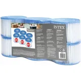 Intex S1 Filterkartusche blau und weiß 6 Stück