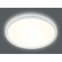 Blulaxa LED-Deckenleuchte, 18W, 3000K, 2200lm, warmweiß, IP20, weiß