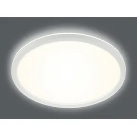 Blulaxa LED-Deckenleuchte, 18W, 3000K, 2200lm, warmweiß, IP20, weiß