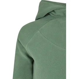 URBAN CLASSICS Ladies Polar Fleece Zip Hoody – Grün