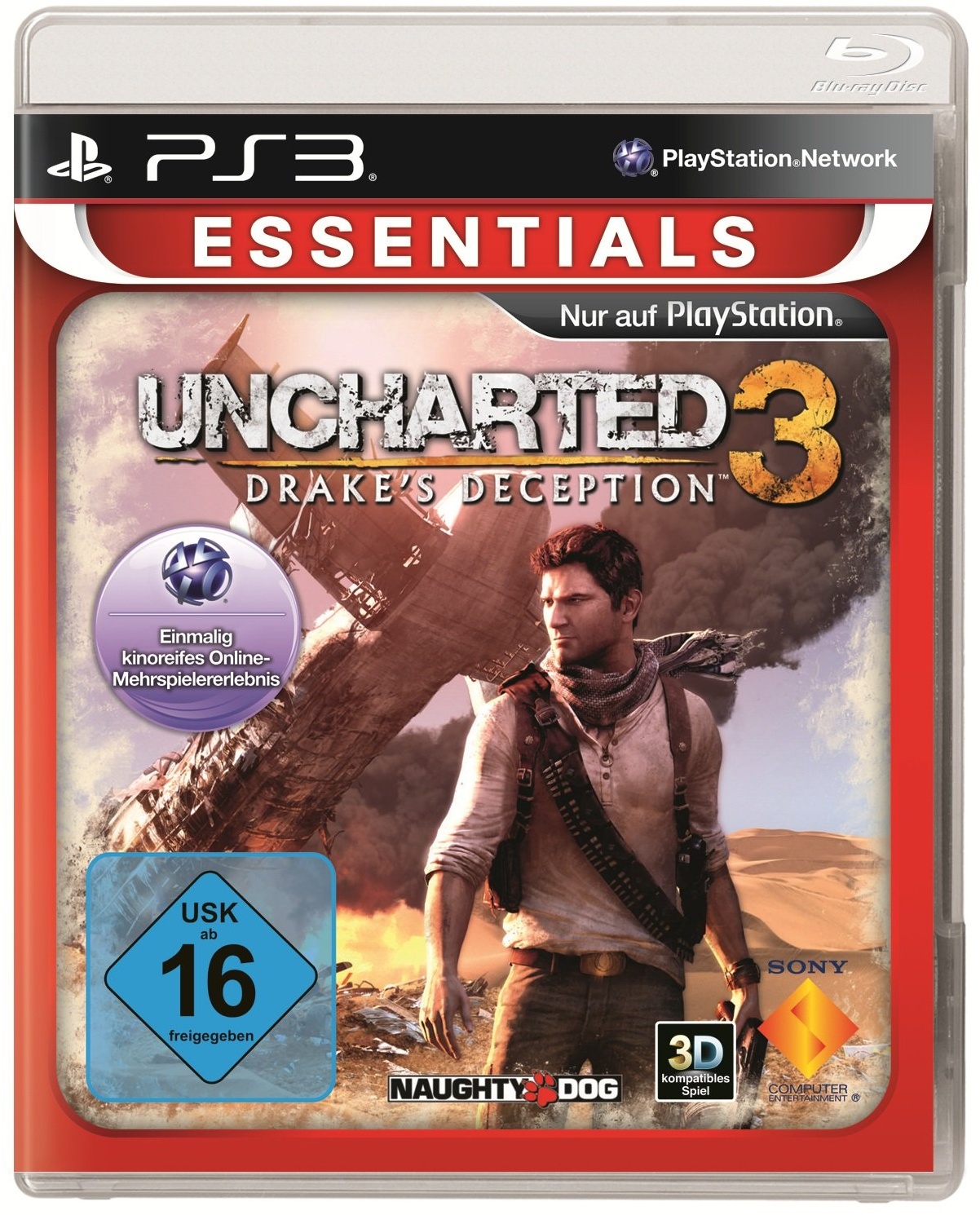 Uncharted 3 - Drake's Deception (Essentials) [für PlayStation 3] (Neu differenzbesteuert)