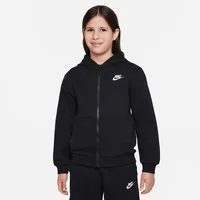 Nike Sportswear Club Fleece Kapuzenjacke Kinder Black/White M