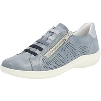 Remonte Damen D1E02 Sneaker, Blu/Silver/Blu / 14, 42 EU