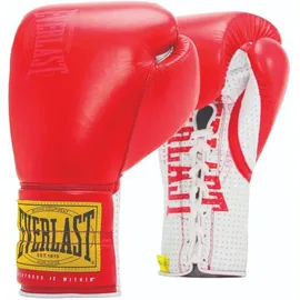 EVERLAST 1910 Sparring Laced Trainingshandschuhe - Red - 12 oz