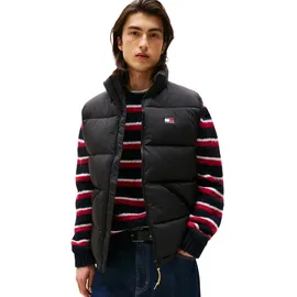Tommy Hilfiger Tommy Jeans Herren Tjm Vail Puffer Vest Dm0dm22069 Weste, Black (Black), S EU