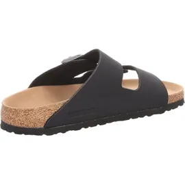 Birkenstock Arizona Vegan Birko-Flor Nubuk schmal schwarz 38