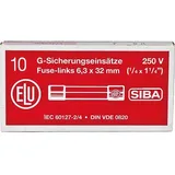 Eska Feinsicherung flink 6,3x32mm 16,0A, 10 Stk.