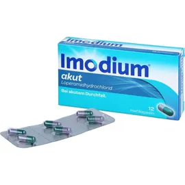 Imodium akut Hartkapseln bei akutem Durchfall 12 St.