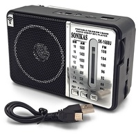 Lautsprecher Kabellos Mini Radio Kleinlautsprecher Tragbar R20 USB