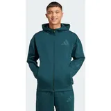 adidas Zip-Hoodie - grün 2XL