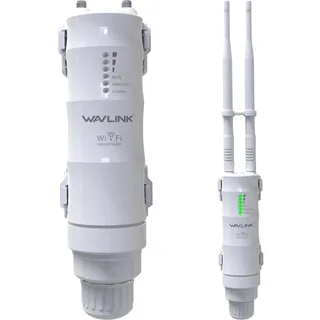 AC600 Dualband 2,4+5G 600Mbit/s Wetterfestes Lange Reichweite Outdoor WLAN Repeater/WiFi Extender/Wireless Access Point (AP)/WLAN-Verstärker/Router für den Außenbereich mit 2 Antennen (WN570HA1)