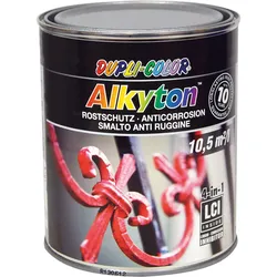 Rostschutzlack 4in1 Alkyton Effektlack -  Hammerschlag silber