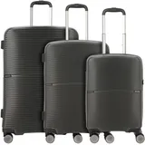 Worldpack San Francisco Koffer-Set 3-tlg. grau
