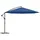 vidaXL Ampelschirm Ø 350 cm blau 47131