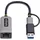 Startech 2.5GbE USB C Ethernet Adapter mit USB-A Adapter, USB-C Netzwerkadapter, USB 3.0 Typ-C 2.5Gb Netzwerk