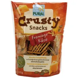 Pural Crusty Snacks Käse-Kürbiskern bio