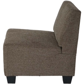 Mendler Modular Sofa-System Couch-Garnitur Lyon 6-1, Stoff/Textil ~ braun