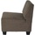 Mendler Modular Sofa-System Couch-Garnitur Lyon 6-1, Stoff/Textil ~ braun