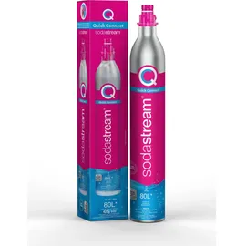 Sodastream Art mandarin red + Kunststoffflasche + CO2-Zylinder