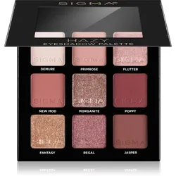 Sigma Beauty Eyeshadow Palette Rosy Lidschatten-Palette 9 g