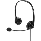 Lindy 42870 Kopfhörer & Headset Kabelgebunden Kopfband Anrufe/Musik USB Typ-A Schwarz