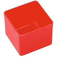 Allit Sortimentskoffer Kunststoff/Polystyrol 54 x 54 x 45 mm rot