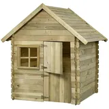 Swing King Spielhaus Louise Deluxe 120 x 120 x 160 cm Natur