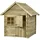 Swing King Spielhaus Louise Deluxe 120 x 120 x 160 cm Natur
