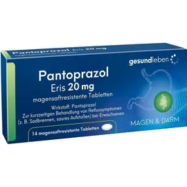 Alliance Healthcare Deutschland GmbH Pantoprazol Eris 20 mg magensaftresistent Tabletten